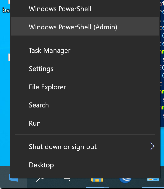 打开powershell