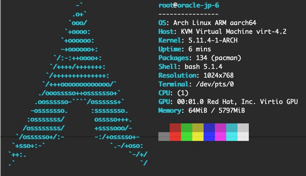 neofetch