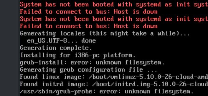 grub error 1